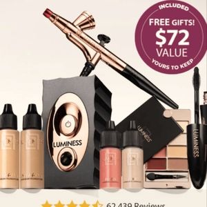 Luminess Silk Airbrush Kit Shade: Med, BNIB full kit & gifts